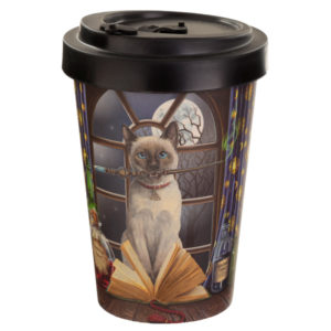 Bamboo Composite Hocus Pocus Lisa Parker Cat Travel Mug