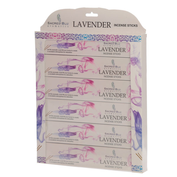 Lavender Set of 6 Sacred Blu Incense Set