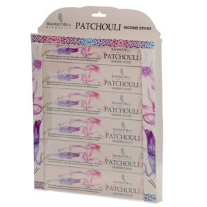 Patchouli Set of 6 Sacred Blu Incense Set